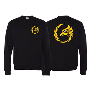 Black Tie/Trinity Jiu Jitsu Crewneck Sweatshirt #8234 A