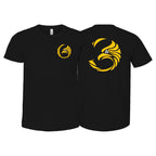 Black Tie/Trinity Jiu Jitsu Kids Shirts #8234 A