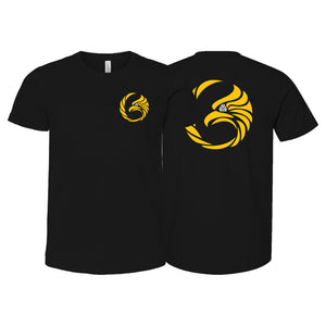 Black Tie/Trinity Jiu Jitsu Kids Shirts #8234 A