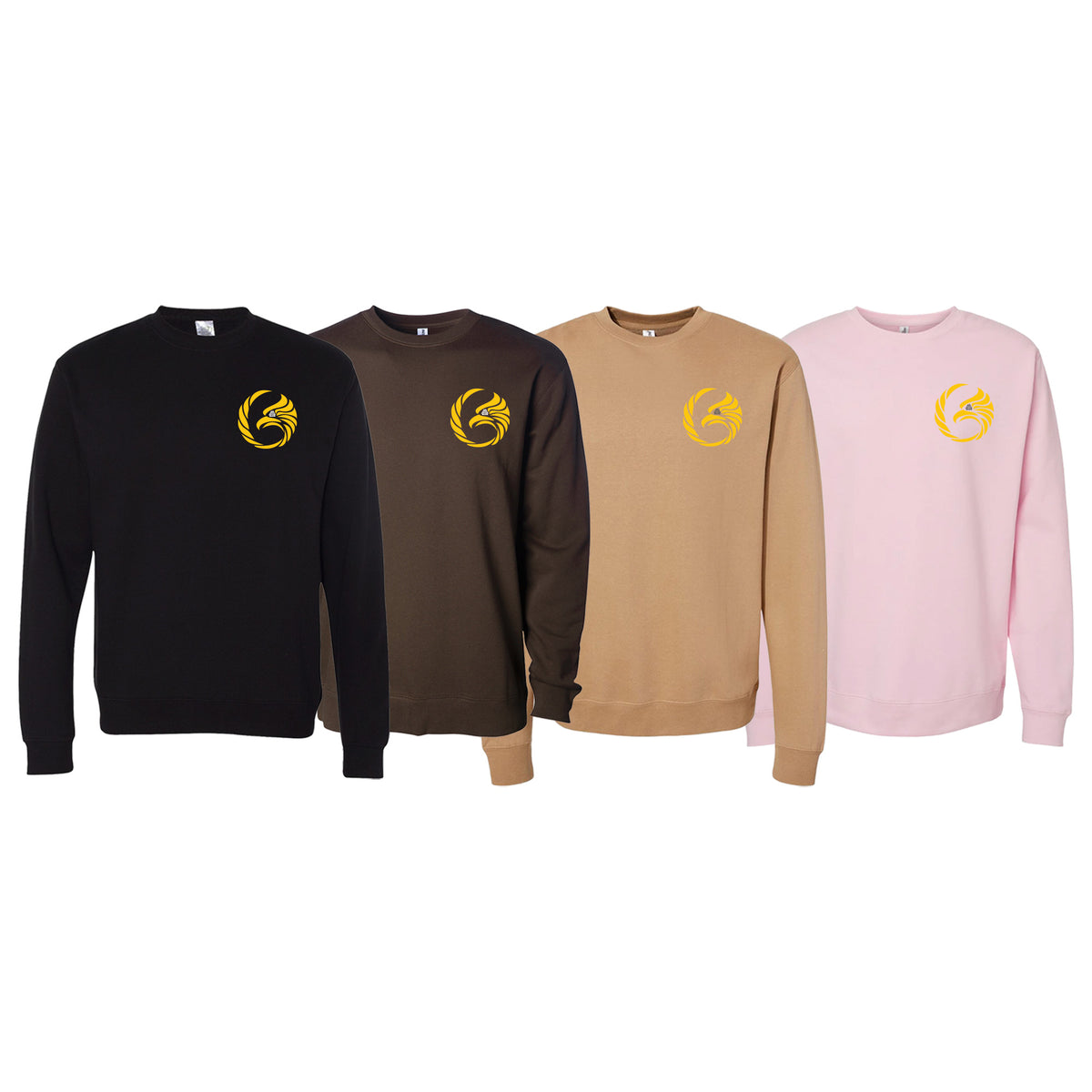Black Tie/Trinity Jiu Jitsu Crewneck Sweatshirt #8234 A