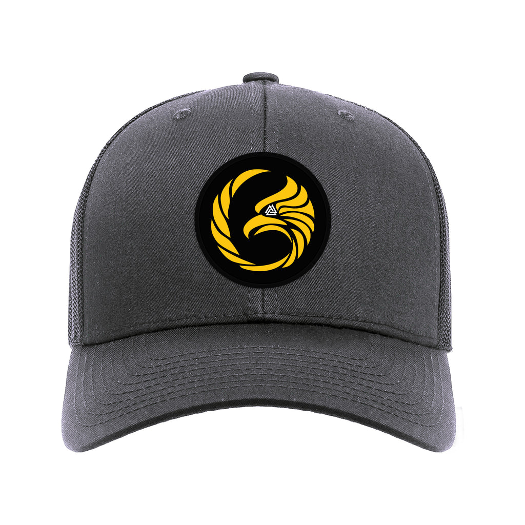 Black Tie/Trinity Jiu Jitsu Academy Trucker Hat #8234 A