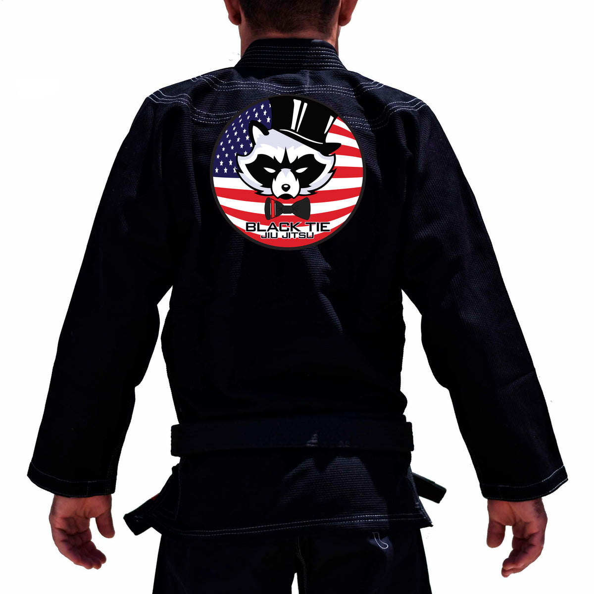 Black Tie/Trinity Jiu Jitsu Academy Kids Gi - Black #674 A
