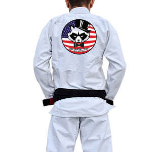 Black Tie/Trinity Jiu Jitsu Academy Kids Gi - White #674 A