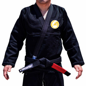 Black Tie/Trinity Jiu Jitsu Academy Kids Gi - Black #674 A