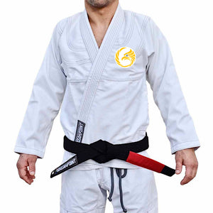 Black Tie/Trinity Jiu Jitsu Academy Kids Gi - White #674 A