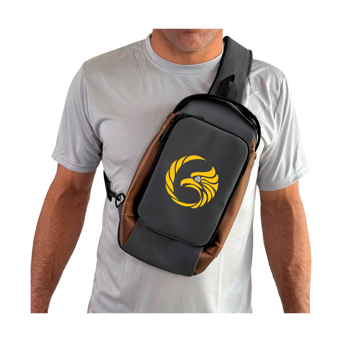 Black Tie/Trinity Jiu Jitsu Crossbody Bags #8234 A