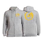 Black Tie/Trinity Jiu Jitsu Zip-Up Hoodies #8234 A