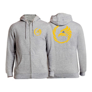 Black Tie/Trinity Jiu Jitsu Zip-Up Hoodies #8234 A