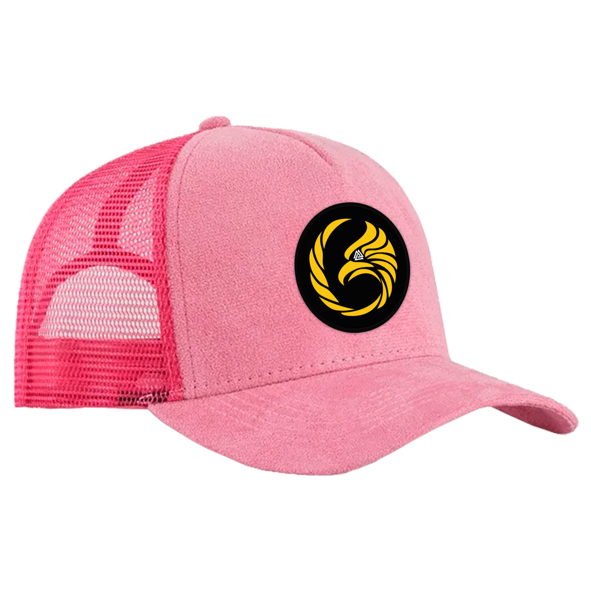 Black Tie/Trinity Jiu Jitsu Suede Trucker Hat #8234 A