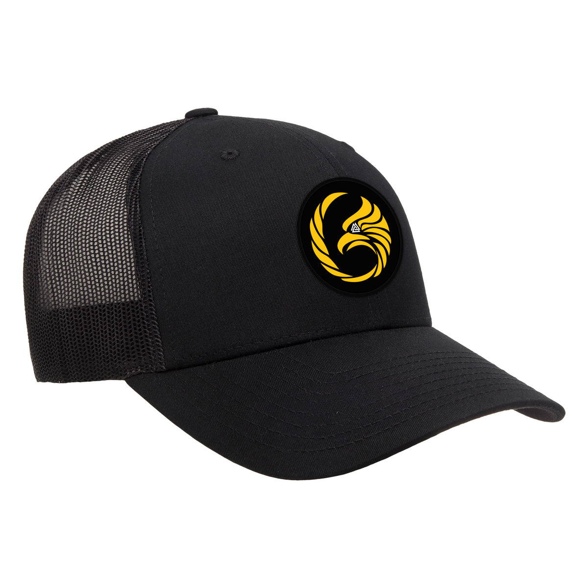 Black Tie/Trinity Jiu Jitsu Academy Trucker Hat #8234 A