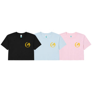 Black Tie/Trinity Jiu Jitsu Women's Cropped Shirts #8234 A