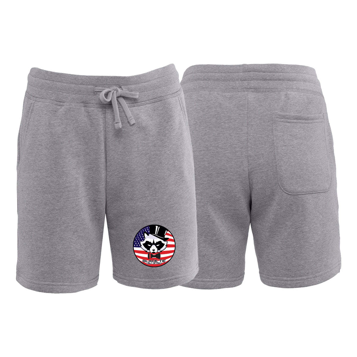 Black Tie/Trinity Jiu Jitsu Sweat Shorts #8234 C