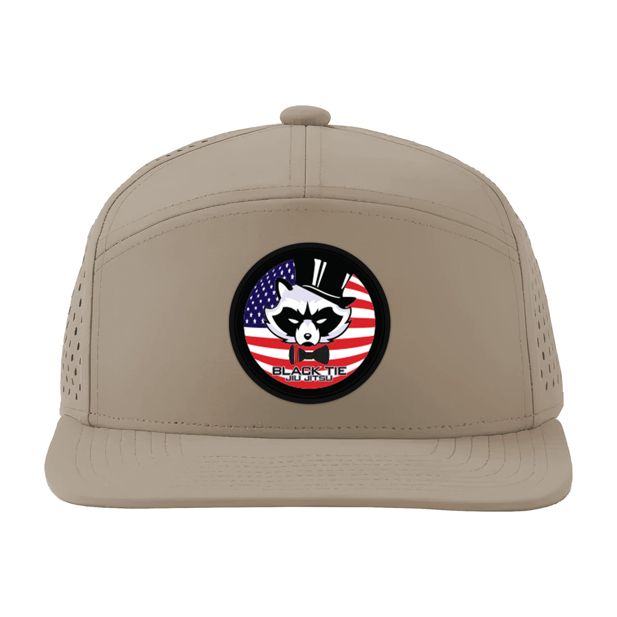 Black Tie/Trinity Jiu Jitsu Academy Perforated Hats #8234 C