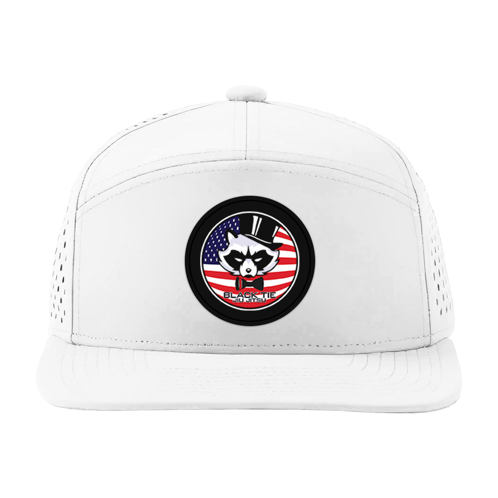 Black Tie/Trinity Jiu Jitsu Academy Perforated Hats #8234 C