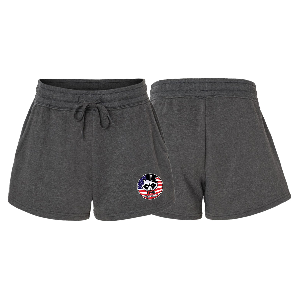 Black Tie/Trinity Jiu Jitsu Women's Sweatshorts #8234 C