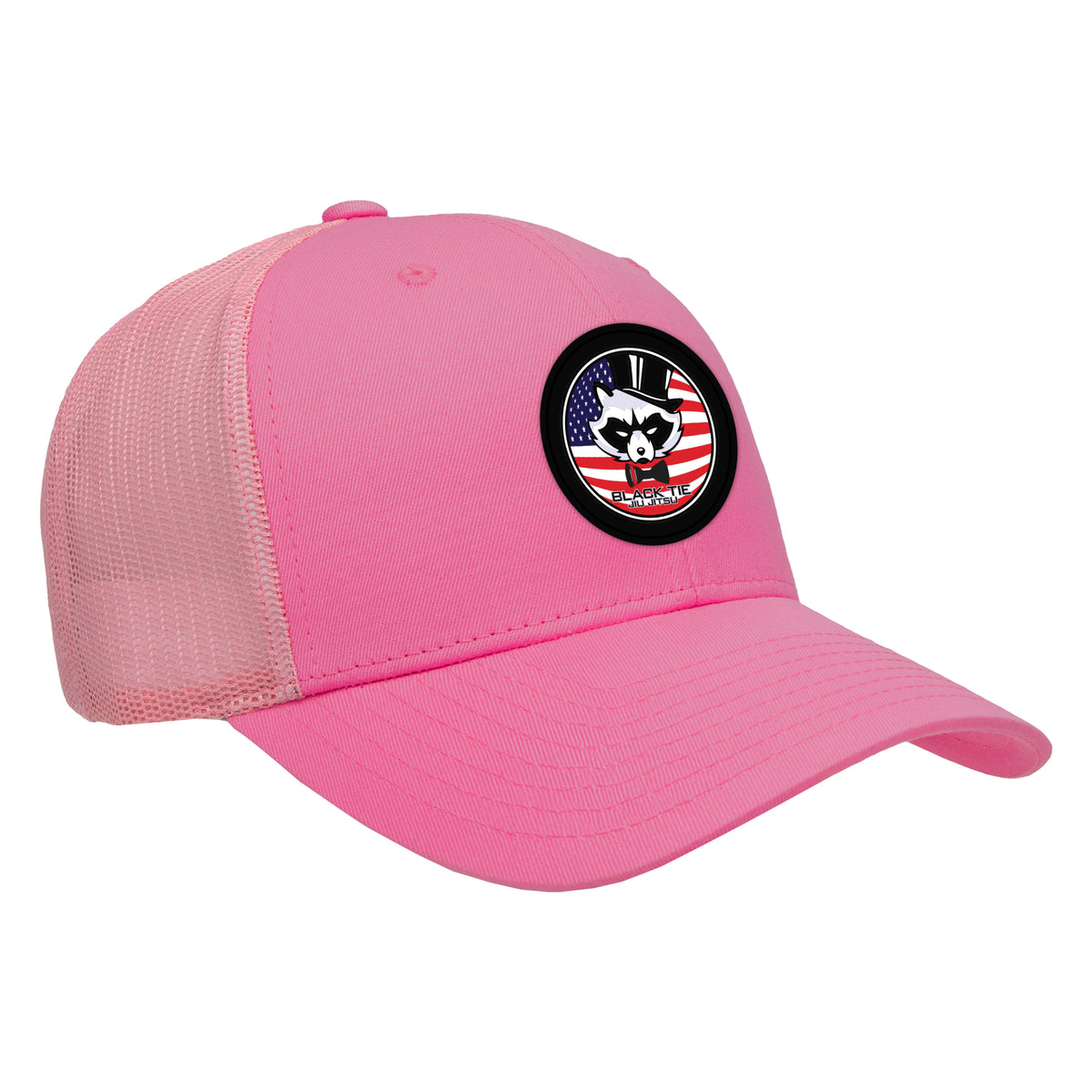 Black Tie/Trinity Jiu Jitsu Academy Trucker Hat #8234 C
