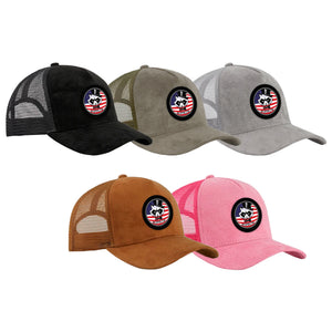 Black Tie/Trinity Jiu Jitsu Suede Trucker Hat #8234 C