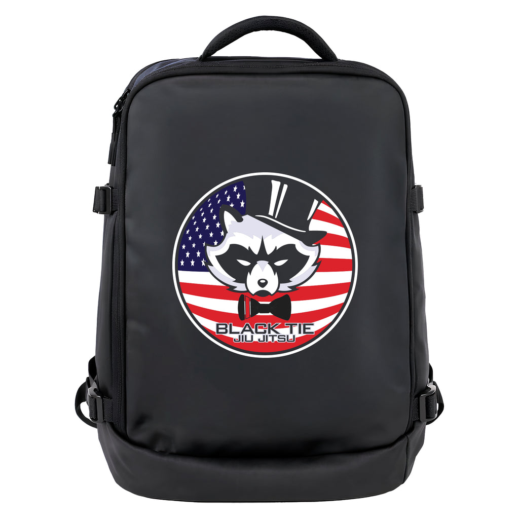 Black Tie/Trinity Jiu Jitsu Travel Backpack Pro #8234 C