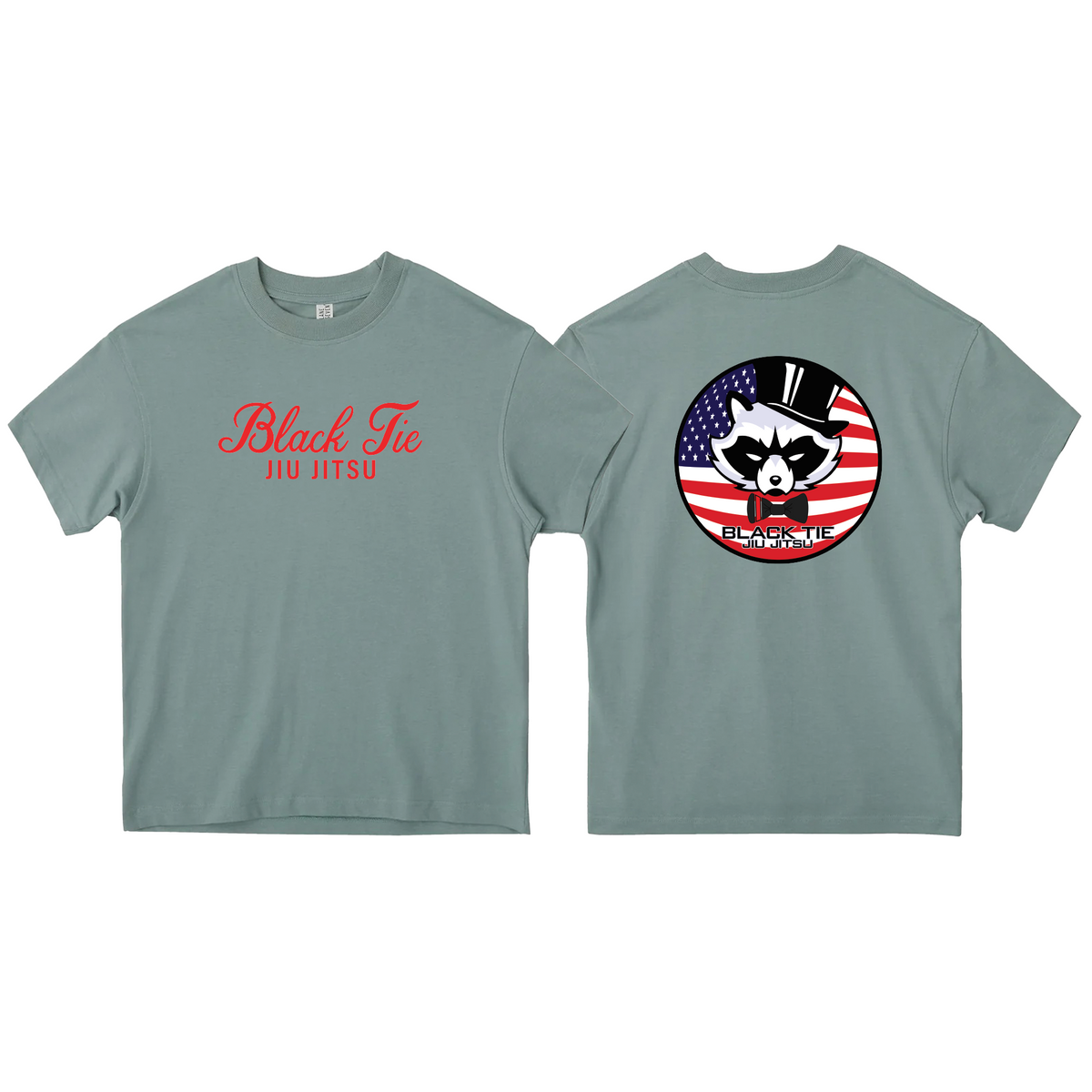 Black Tie/Trinity Jiu Jitsu Oversized Adult Shirts #8234 D