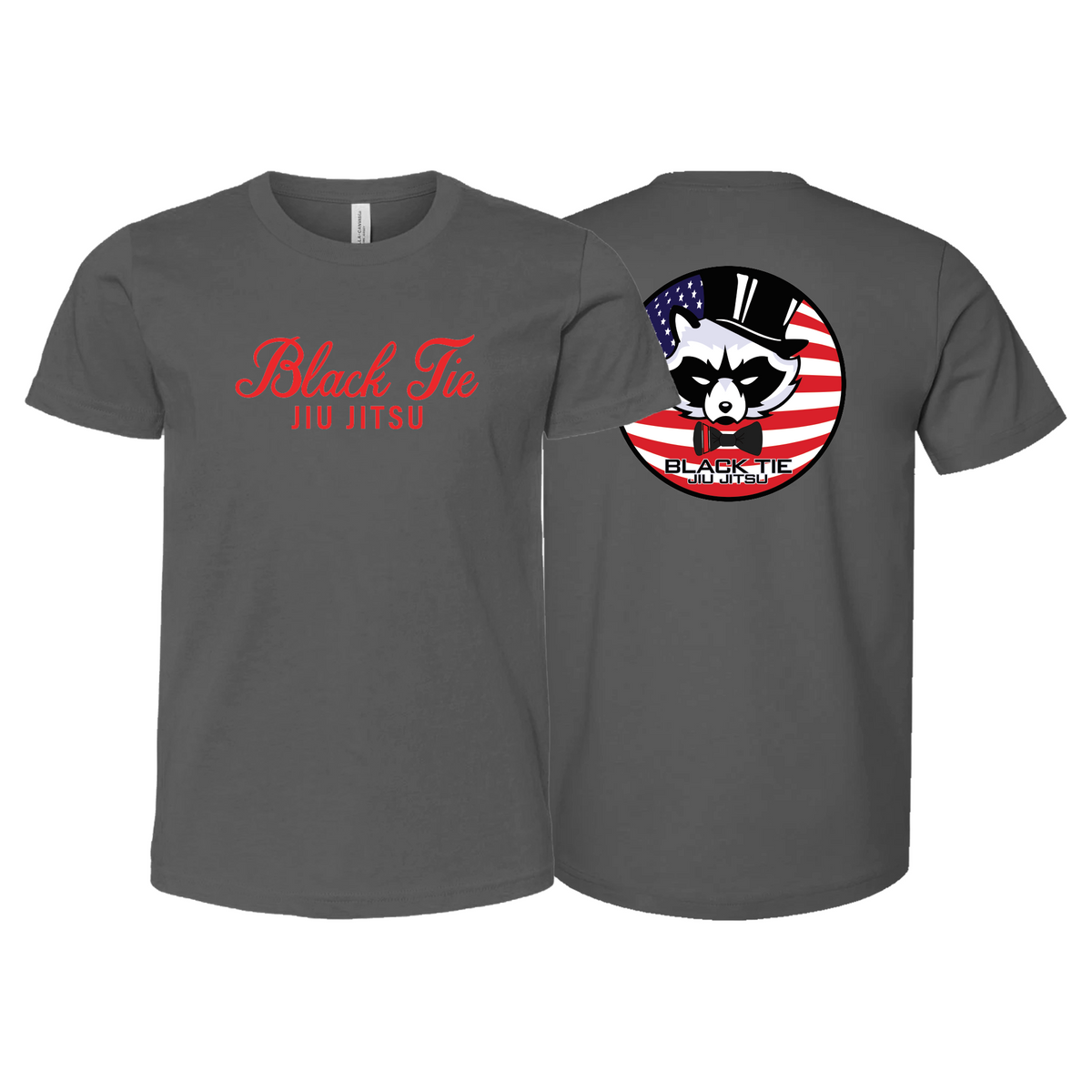 Black Tie/Trinity Jiu Jitsu Kids Shirts #8234 D