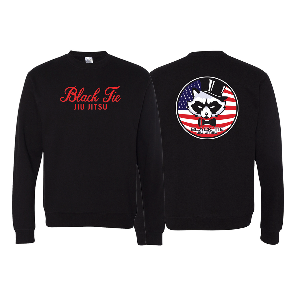 Black Tie/Trinity Jiu Jitsu Crewneck Sweatshirt #8234 D
