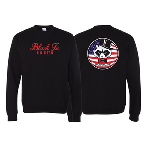 Black Tie/Trinity Jiu Jitsu Crewneck Sweatshirt #8234 D