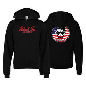 Black Tie/Trinity Jiu Jitsu Academy Sweater Kids Hoodie #8234 D