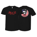 Black Tie/Trinity Jiu Jitsu Kids Shirts #8234 D