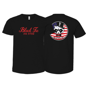 Black Tie/Trinity Jiu Jitsu Kids Shirts #8234 D