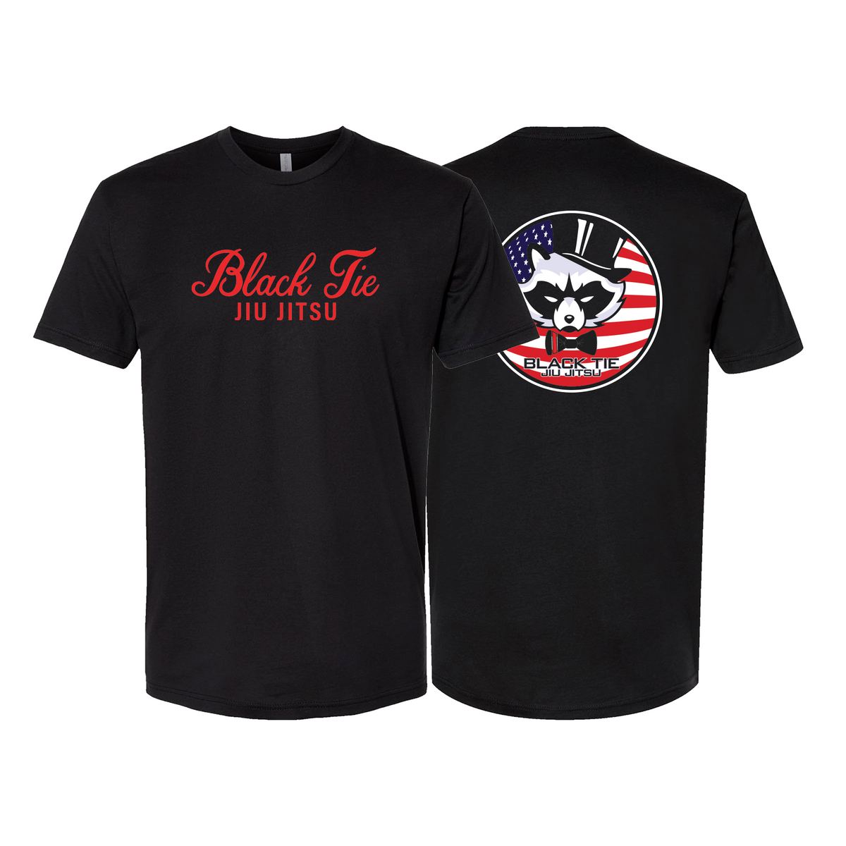 Black Tie/Trinity Jiu Jitsu Next Level Adult Shirts #8234 D