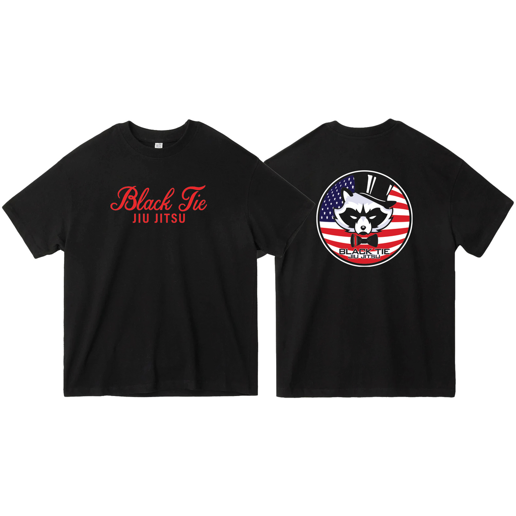 Black Tie/Trinity Jiu Jitsu Oversized Adult Shirts #8234 D