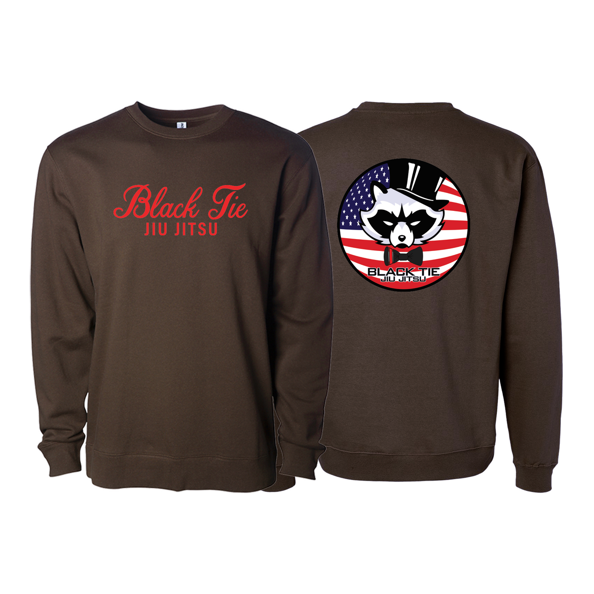 Black Tie/Trinity Jiu Jitsu Crewneck Sweatshirt #8234 D