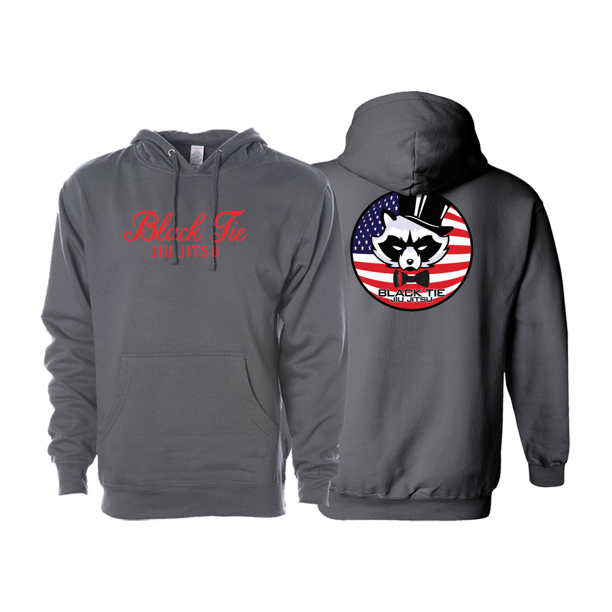 Black Tie/Trinity Jiu Jitsu Academy Sweater Hoodie #8234 D