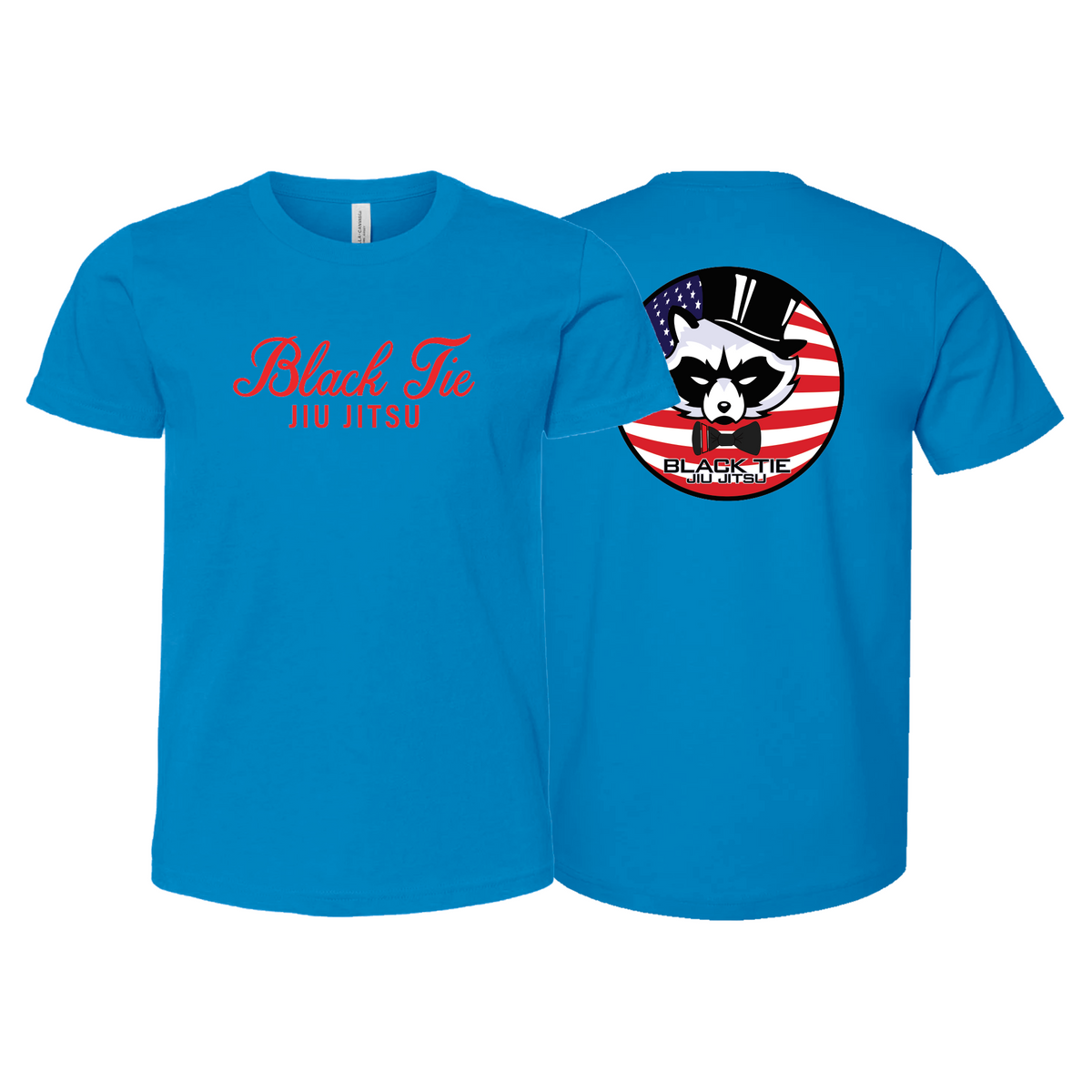 Black Tie/Trinity Jiu Jitsu Kids Shirts #8234 D