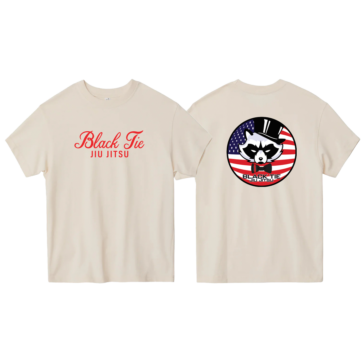 Black Tie/Trinity Jiu Jitsu Oversized Adult Shirts #8234 D