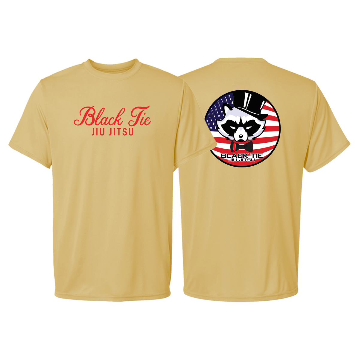 Black Tie/Trinity Jiu Jitsu Dry Fit Shirts #8234 D