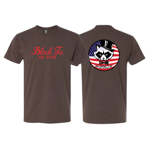 Black Tie/Trinity Jiu Jitsu Next Level CVC Shirt #8234 D
