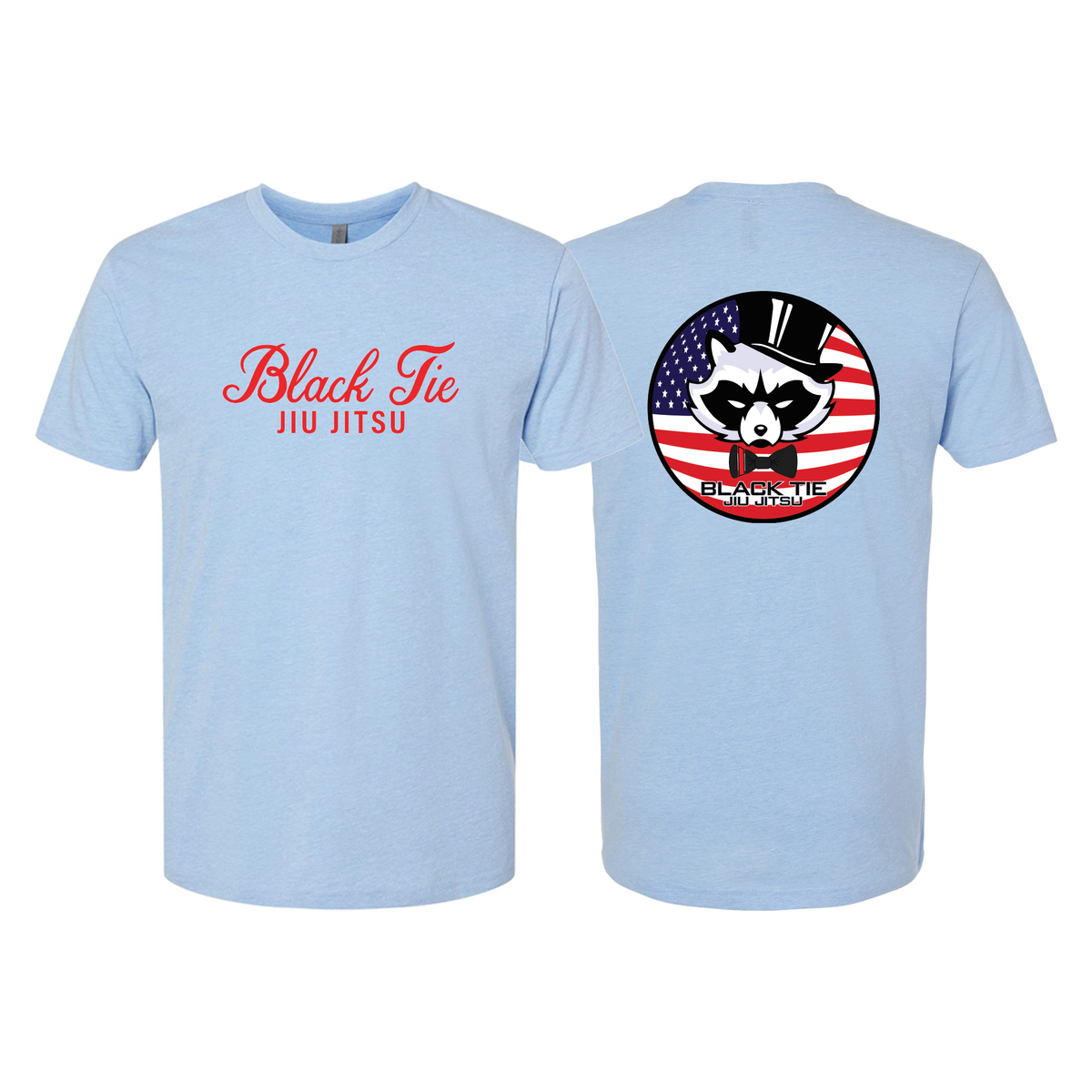 Black Tie/Trinity Jiu Jitsu Next Level CVC Shirt #8234 D