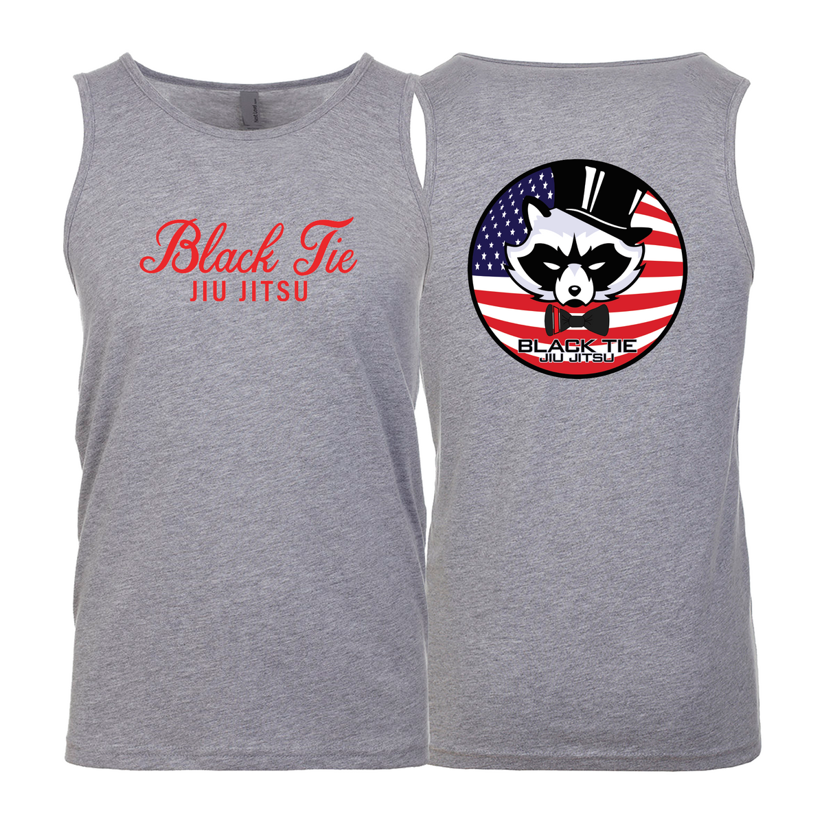 Black Tie/Trinity Jiu Jitsu Next Level Tank Tops #8234 D