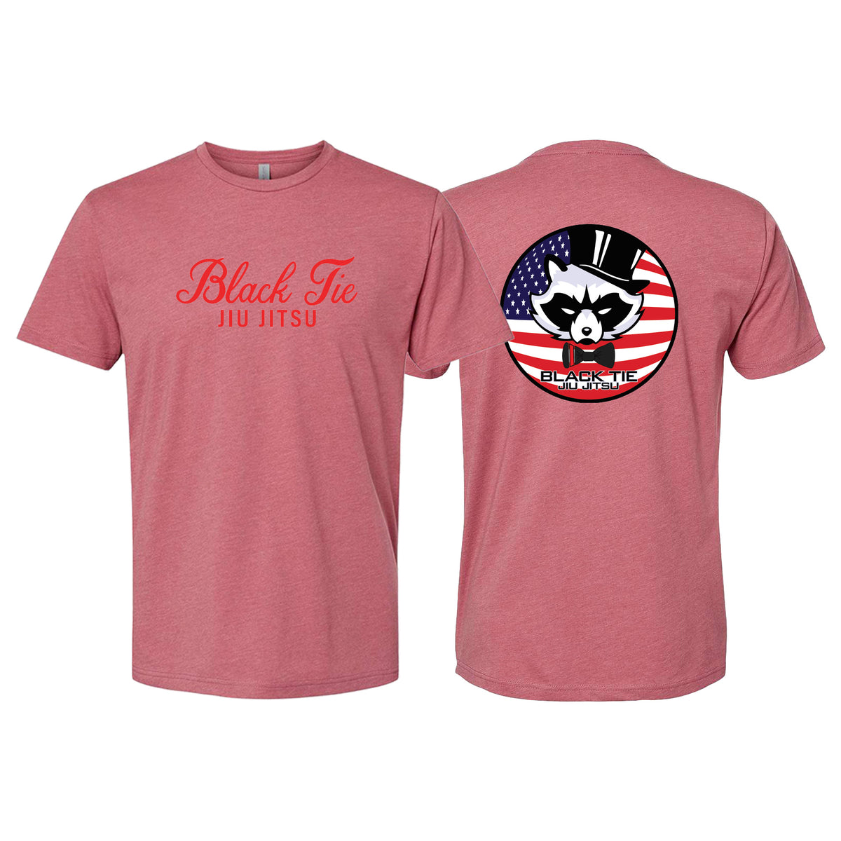 Black Tie/Trinity Jiu Jitsu Next Level CVC Shirt #8234 D
