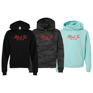 Black Tie/Trinity Jiu Jitsu Academy Sweater Kids Hoodie #8234 D