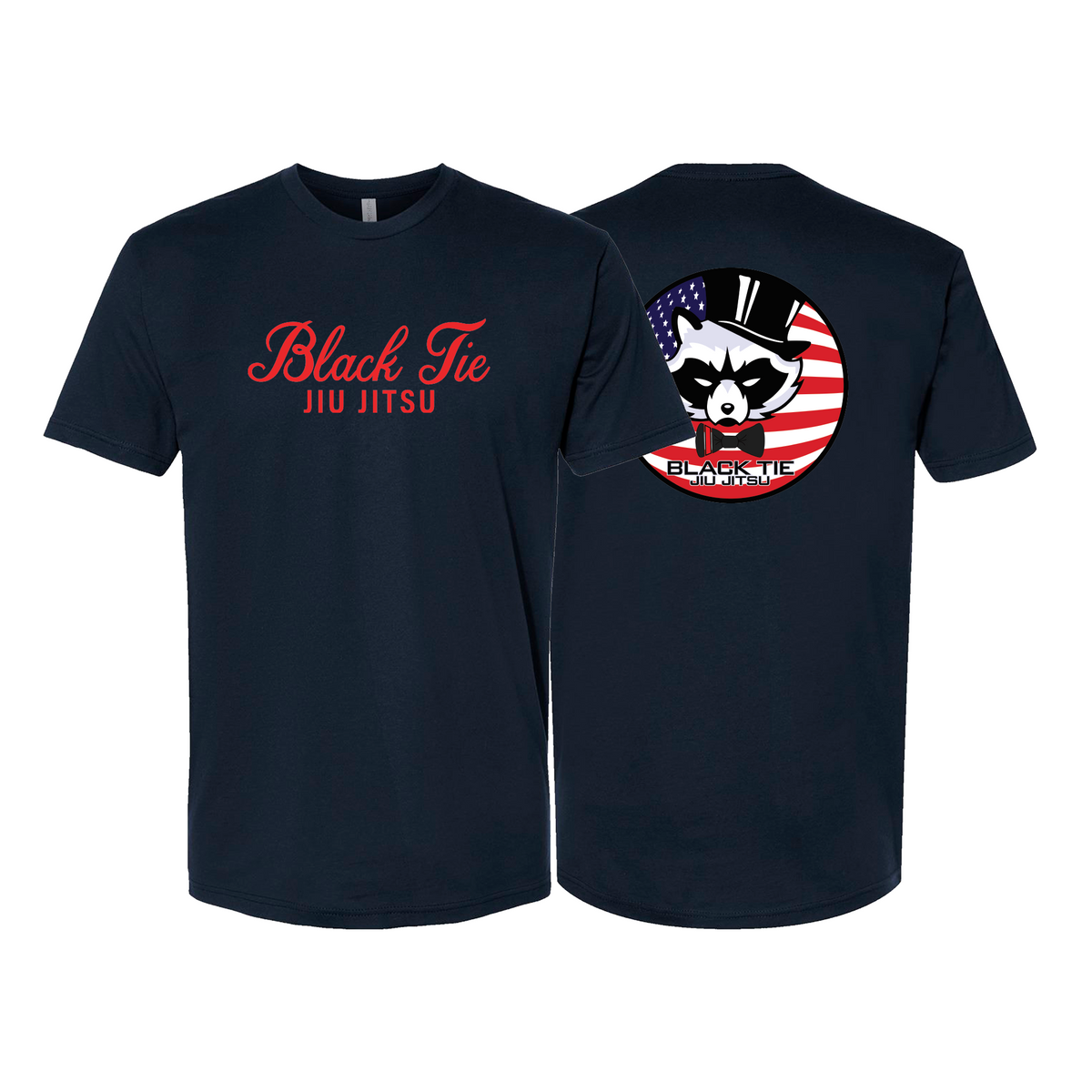 Black Tie/Trinity Jiu Jitsu Next Level Adult Shirts #8234 D