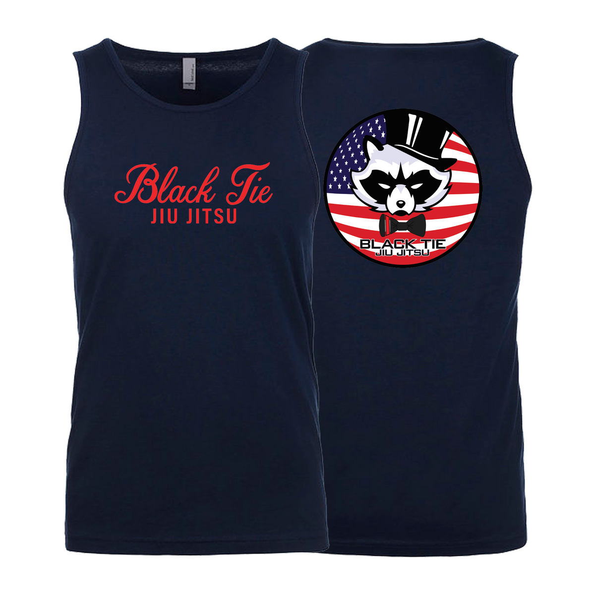 Black Tie/Trinity Jiu Jitsu Next Level Tank Tops #8234 D