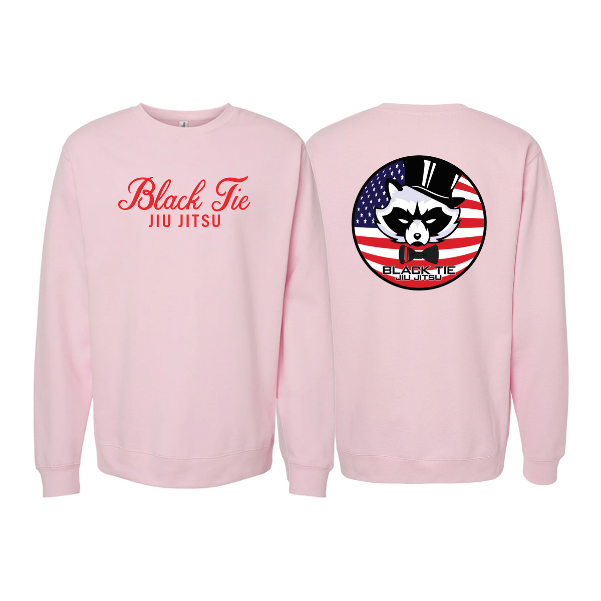 Black Tie/Trinity Jiu Jitsu Crewneck Sweatshirt #8234 D