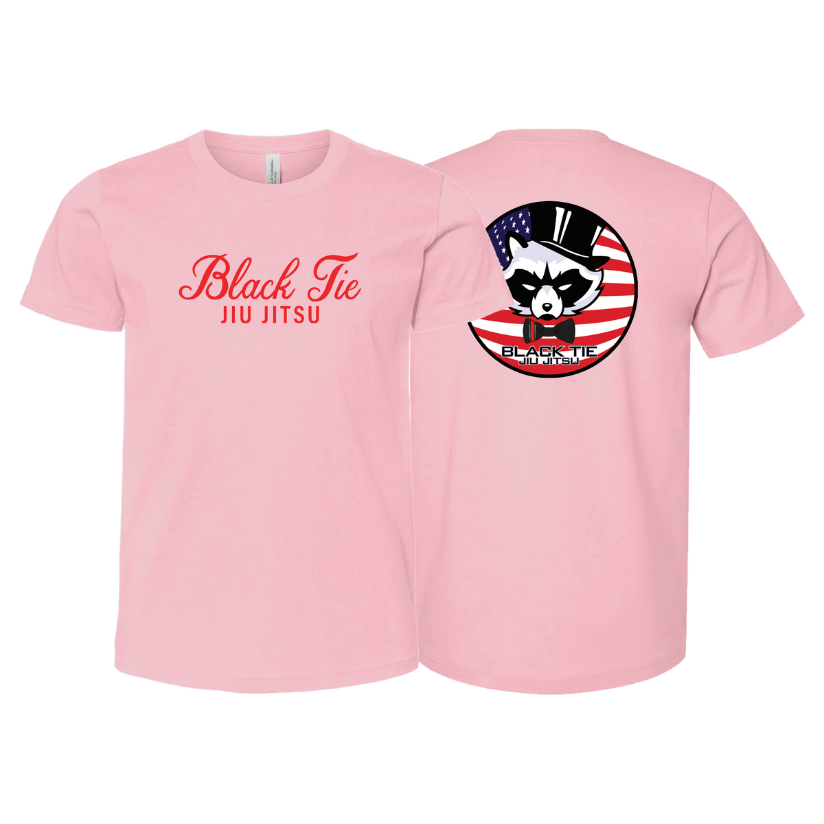 Black Tie/Trinity Jiu Jitsu Kids Shirts #8234 D