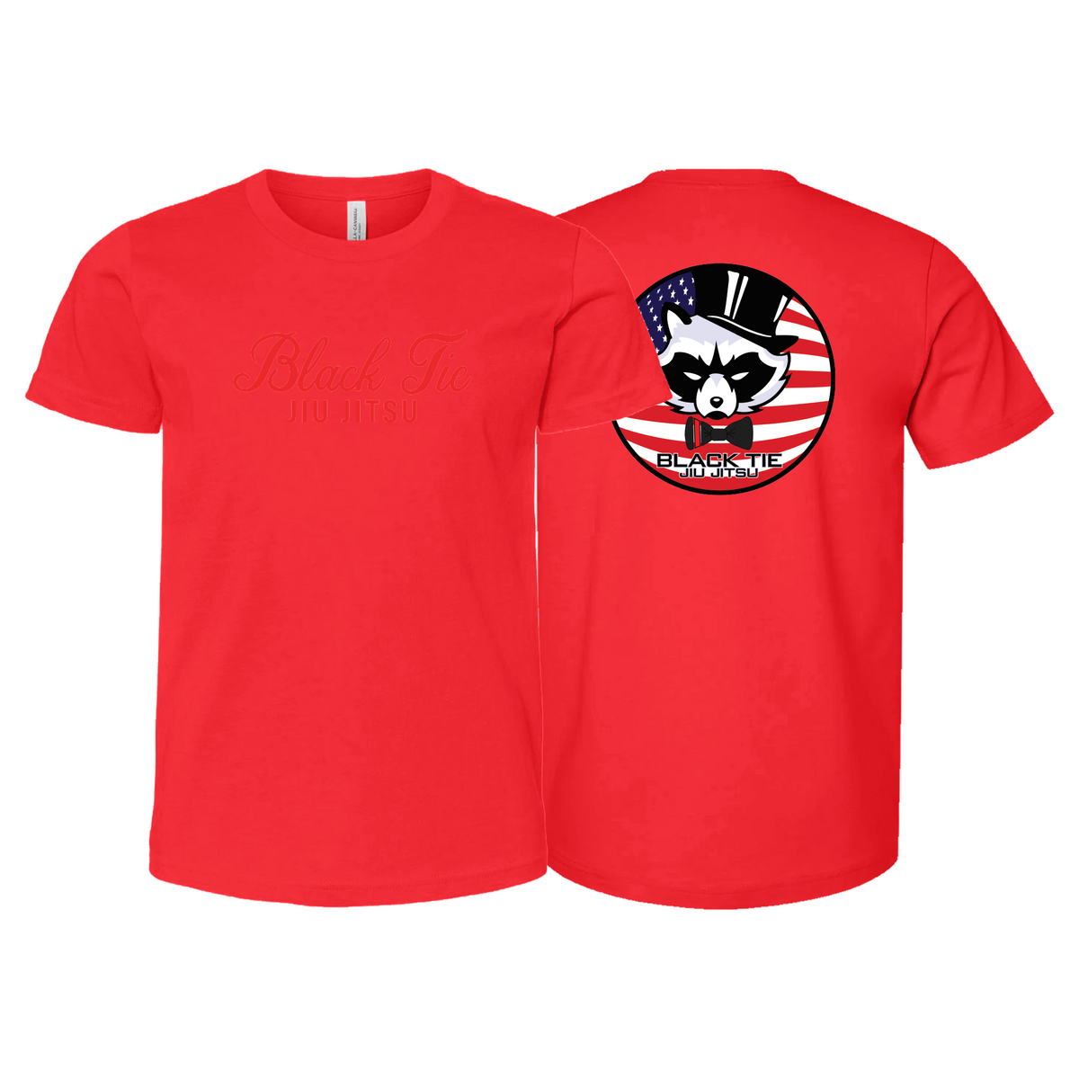 Black Tie/Trinity Jiu Jitsu Kids Shirts #8234 D