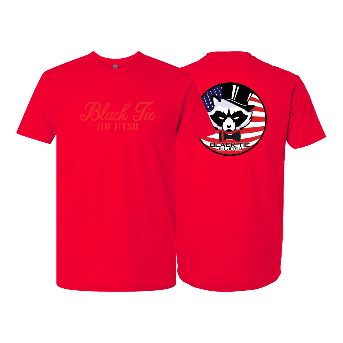 Black Tie/Trinity Jiu Jitsu Next Level Adult Shirts #8234 D