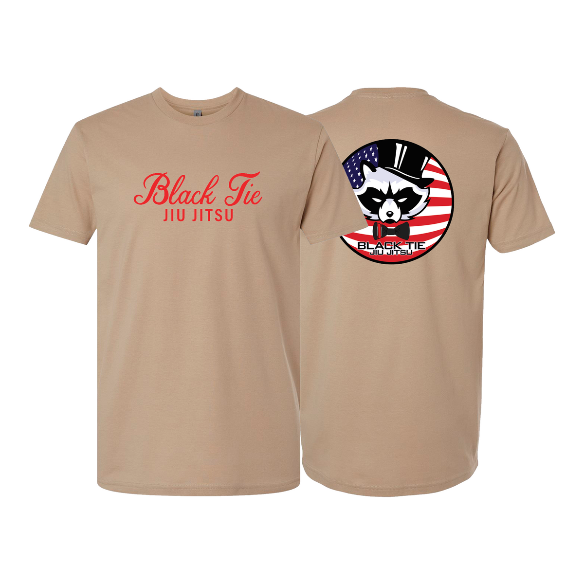 Black Tie/Trinity Jiu Jitsu Next Level Adult Shirts #8234 D
