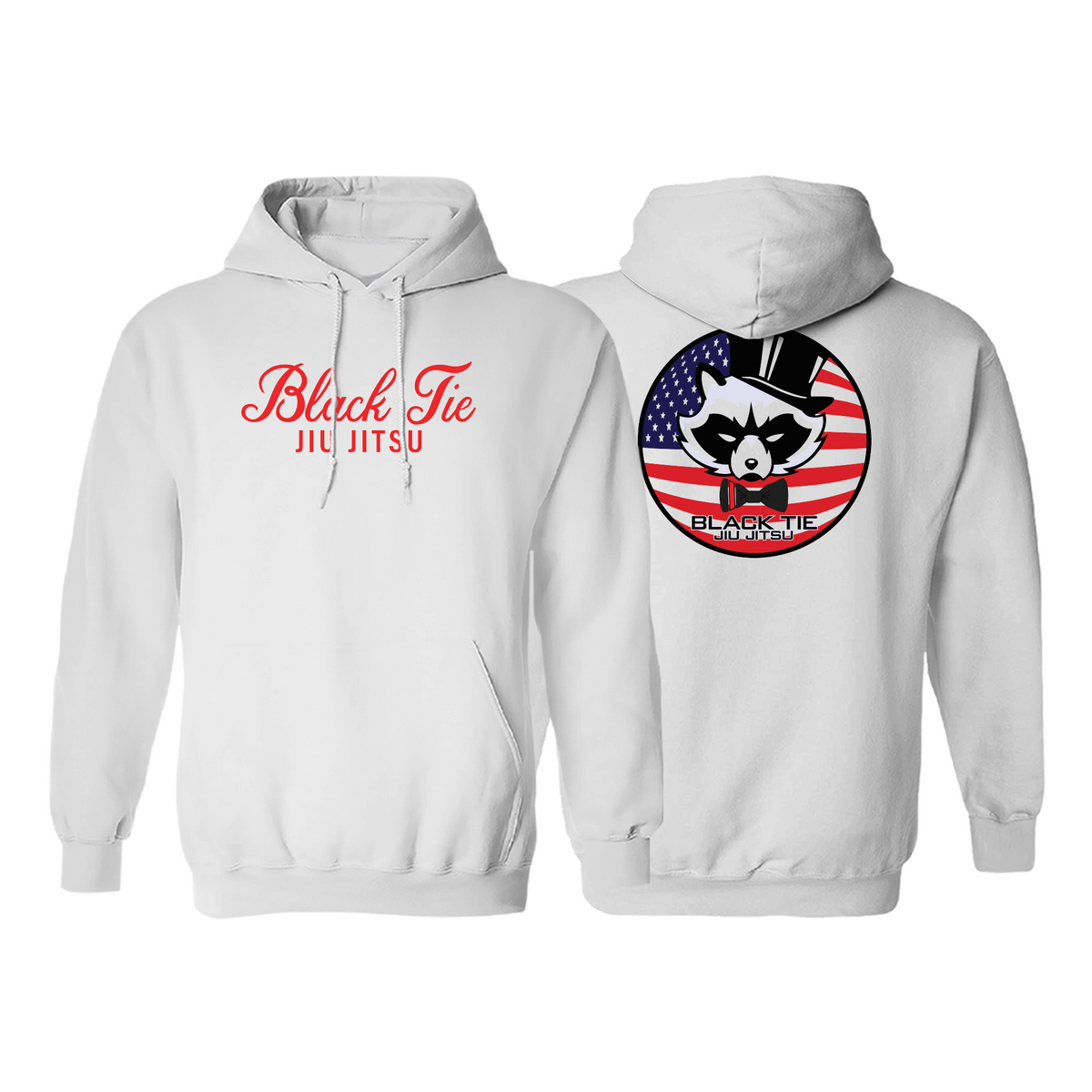 Black Tie/Trinity Jiu Jitsu Academy Sweater Hoodie #8234 D