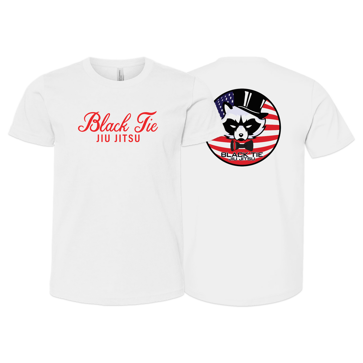 Black Tie/Trinity Jiu Jitsu Kids Shirts #8234 D